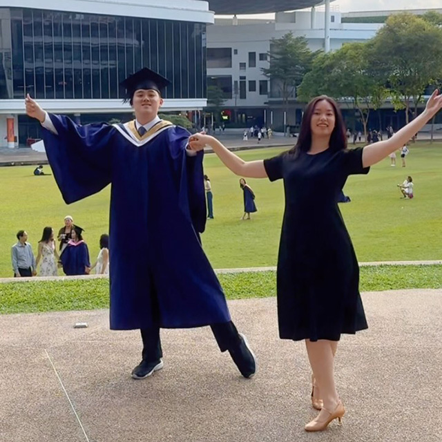 Siblings Jerome and Rachel Teo represented @TeamNUS and Singapore at the Southeast Asian Games